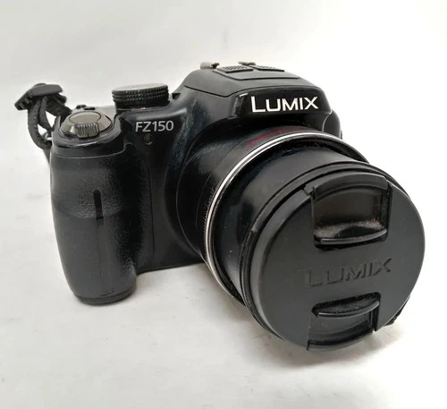 Panasonic Lumix DMC-FZ150 12MP 24x Optical Point & Shoot Digital Camera UNTESTED