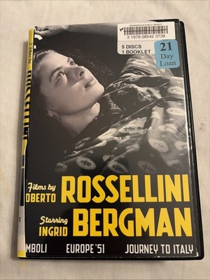 3 Films by Roberto Rossellini Starring Ingrid Bergman (Criterion Collection)...