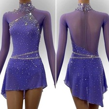 Stylish Ice skating dress figure skating competition dance costume