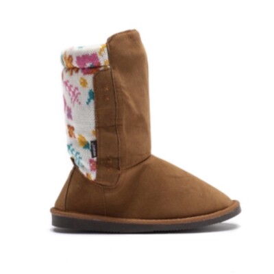 NEW Muk Luks Girls' 'Stacy' Faux Fur Lined Boots NWT Size: