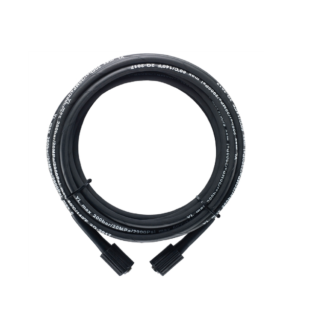 Ryobi Pressure Washer, 8m Steel Armed Hose Extension w/ 3 Connectors