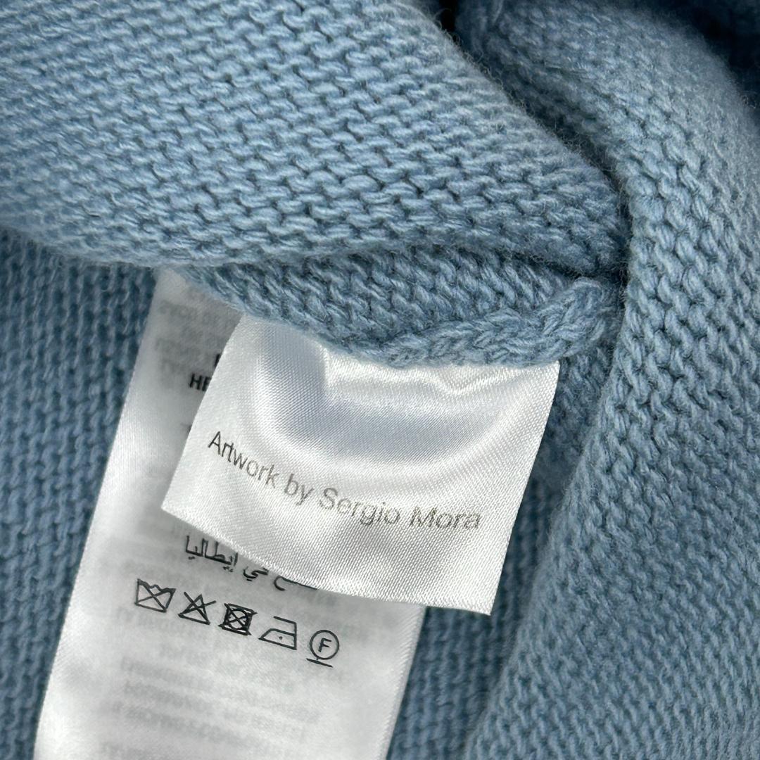 Gucci  Knit Sweater Thick Sergio Mora Wool 100 - image 5