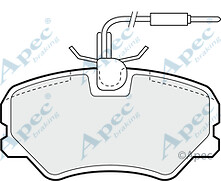 PAD546 GENUINE APEC FRONT BRAKE PADS FOR CITROEN ZX NEXT DAY