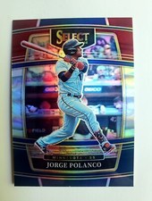 2022 Panini Select Base Tri-Color Jorge Polanco Minnesota Twins #50 