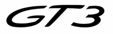 2x GT3 Vinyl Sticker Decal 4" 6" 8" 12" 16" 20" 23"