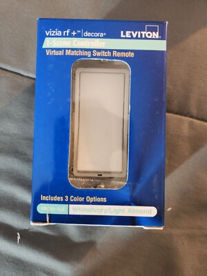 Leviton Vizia RF 1-Button Scene Controller/Virtual Switch Remote VRCS1-LZ