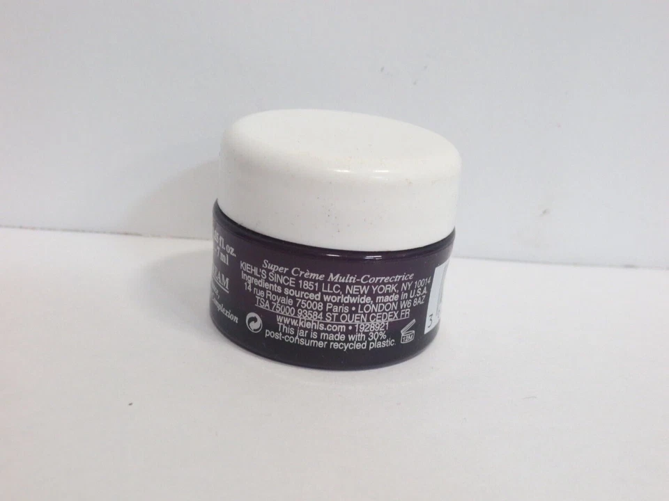 CREMA SUPER MULTICORRECTORA KIEHL'S 0,25 OZ *TAPA BLANCA* (LOTE DE 5) Foto 3 de 3