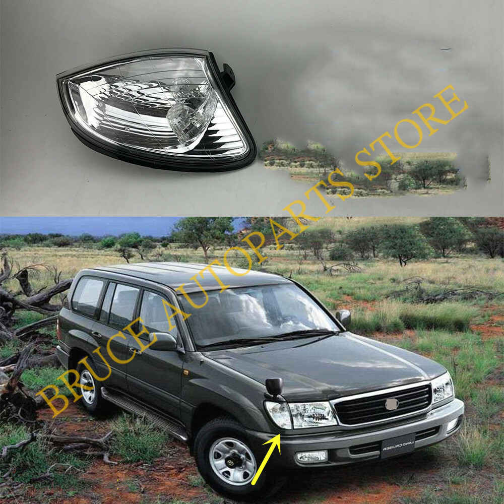 Front Right Turn Signal Light For Toyota Land Cruiser LC100 / 4500 – 1998-2005, PC Material
