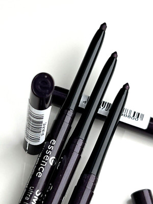 ESSENCE Smokey Crystal Ultra Longlasting Eye Pencil 04 AMETHYST Lot of 3