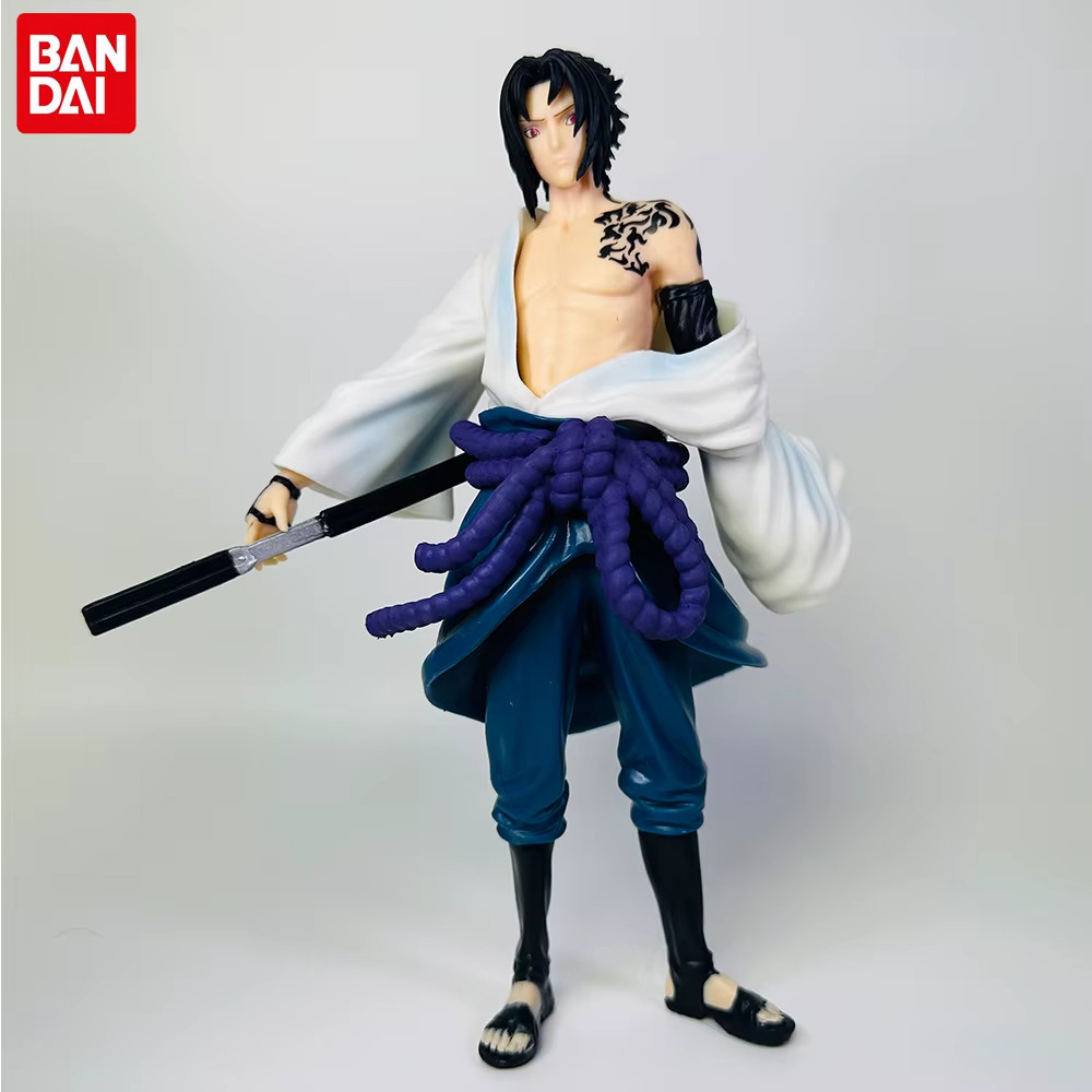 Naruto Shippuden Figurine Uchiha Sasuke Collection Anime Manga PVC 23cm