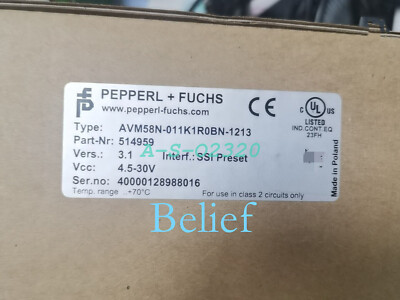 1pc Pepperl+Fuchs AVM58N-011K1R0BN-1213 brand new encoder (FedEx/DHL)