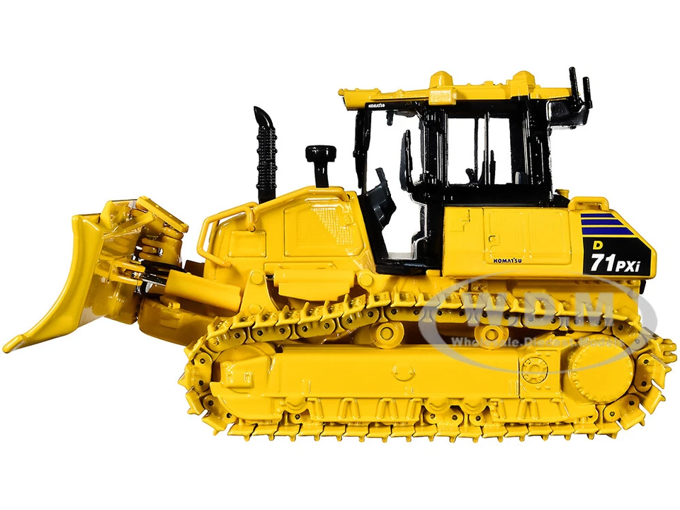 KOMATSU D71PXI-24 DOZER W/ DRAWBAR 1/50 DIECAST MODEL BY FIRST GEAR 50-3425 - Image 3 of 4