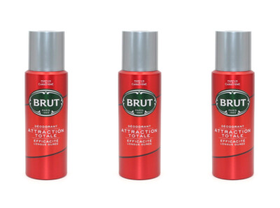 Brut Attraction Totale Deo Spray Deodorant , 3x200ml EAN8712561803274
