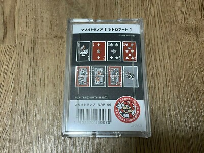 NINTENDO Official Super mario retro art Trump Playing Card wii