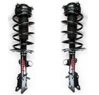 Pair Set of 2 Front FCS Strut and Coil Spring Kit For Grand Caravan SXT STD Susp