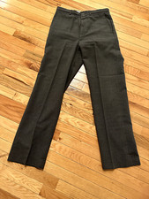 Vtg Farah Clothing Co. Mens Dress Pants Grey 32 x 30