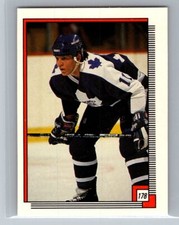 Gary Leeman 1988-89 O-Pee-Chee Stickers HOCKEY #178 Toronto Maple Leafs