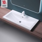 Design Gussmarmor Waschbecken Waschtisch Mineralguss Einbauwaschbecken Col01 Bad