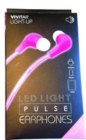 Vivitar Light Up Stereo Earphones Vivitar Light Up Stereo Earphones
