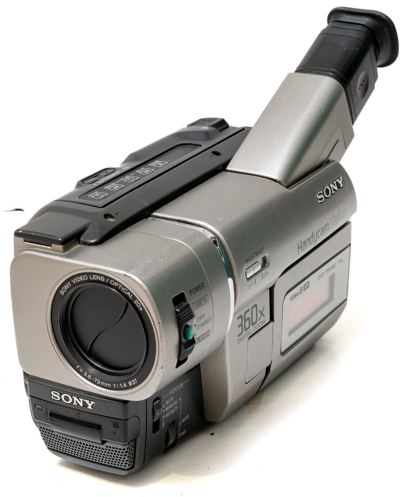 Videocamera Sony Handycam CCDTRV48E PAL 8mm Video8 Video Camera 360X