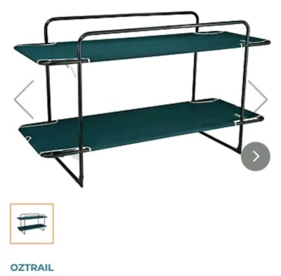 oztrail camping bunks