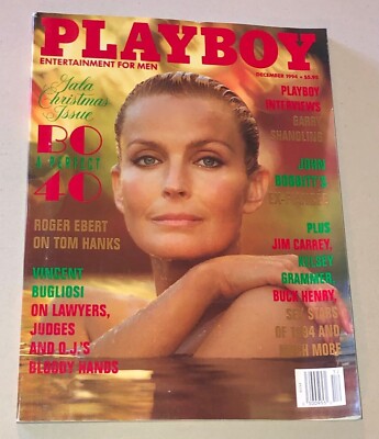 Playboy Magazine December 1994 Bo Derek Playmate Of The Month Elisa Bridges