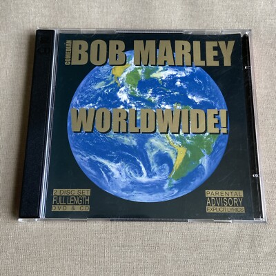 Comedian Bob Marley Worldwide (Explicit) (DVD & CD 2-Disc Set) SIGNED AUTOGRAPH