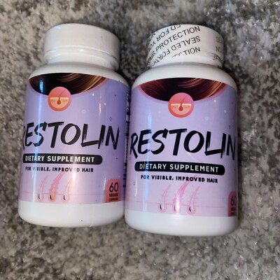 Restolin Hair Growth Supplement. Restore/Regrow Hair Naturally.120Caps  GENUINE