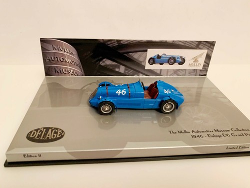 1/43 DELAGE D6 GP 1946 L.E. 1948 piezas. / Minichamps - Imagen 7 de 7