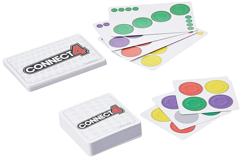 Hasbro Gaming Connect 4 Card Game for Ages 6 and Up 4 in A Row Game New Unopened - Image 3 of 4