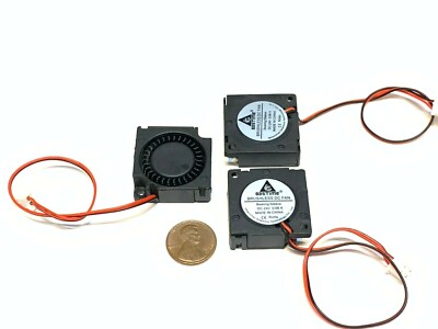 3 Pieces 24v blower hotend fan v6 hexagon kit extruder 3d printer ender 3 5