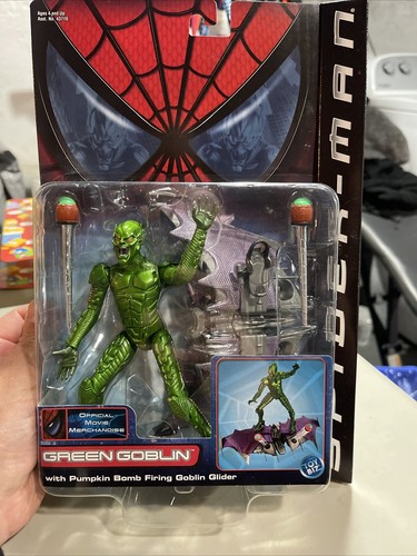 Spider-Man Movie GREEN GOBLIN Toy Biz Series 2 Action Figure 2001