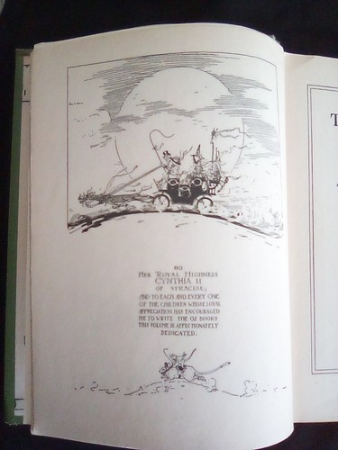 Antique Oz Hardcover Book The Emerald City of Oz L Frank Baum, Jno R ...