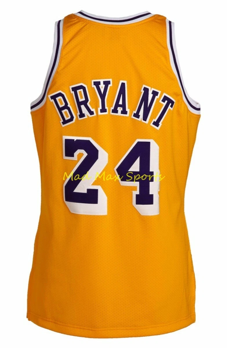 Men's Los Angeles Lakers Kobe Bryant Mitchell & Ness Purple 2007-08  Hardwood Classics 60th Season Authentic Jersey