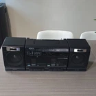 Vintage Sony CFS-W350 AM/FM Dual Cassette Boombox W Detachable Speakers