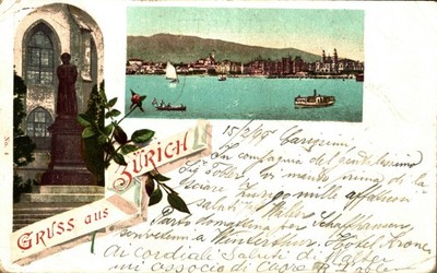SWITZERLAND, SWITZERLAND - ZURICH - Greetings from... - Multiview - VG +1899 - #226