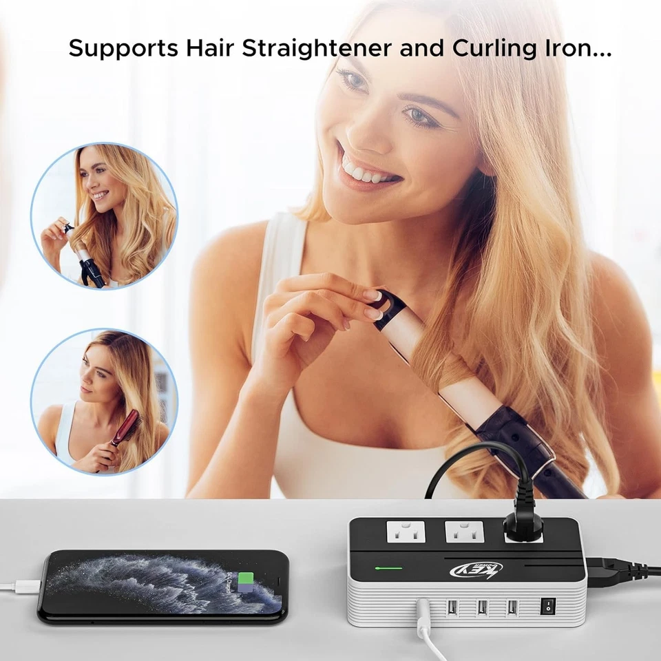 Step Down Converter 220V to 110V - International Plug - Image 4 of 4