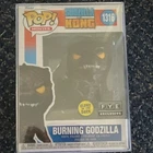 Funko Pop! Movies Burning Godzilla Godzilla vs Kong Glow FYE Exclusive #1316