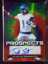 Ta'Quan Roberson 2024 Leaf Electrum #PA-TQR Prospects Tie-Dye /25 Auto