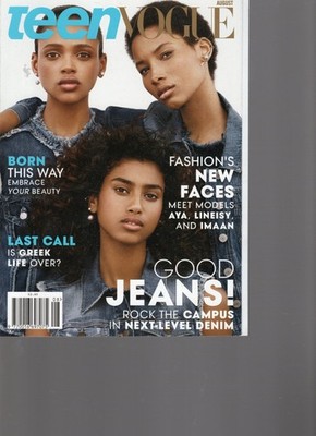 Teen Vogue Magazine   August 2015   Fashion s New Faces Cover + Fifth Harmony