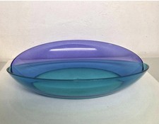 Tupperware - Eleganzia - Servierschale - 36x24x8 cm - Oval Blau/Grün