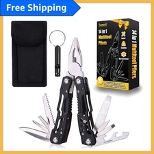 Lightweight 14-in-1 Multitool Pliers Gift for Him – Unmatched Utility & Style