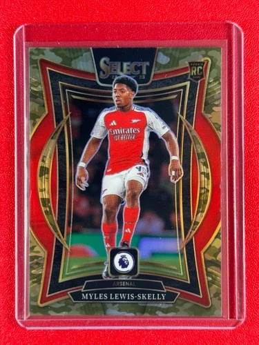 2024-25 Panini Select Premier League Myles Lewis-Skelly #31 Camo Prizm /150 (RC)