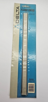 DELTA  22-547 12'' L High Speed Steel Planer Knives, Double-Edged 2-PK/Package