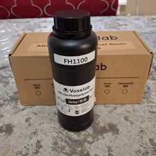 Voxelab ABS Like Photopolymer Resin FH1100 Gray Grey 500g 3D Printer 405nm
