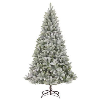 Black Box Trees Nagoya Kunstweihnachtsbaum mit Schnee   Christmas Tree H240 x Ø1