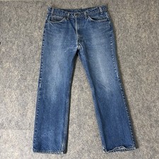 VTG Levi  s 517 Jeans Mens 36x30 34x29 Boot Cut Orange Tab 80s 20517 0217