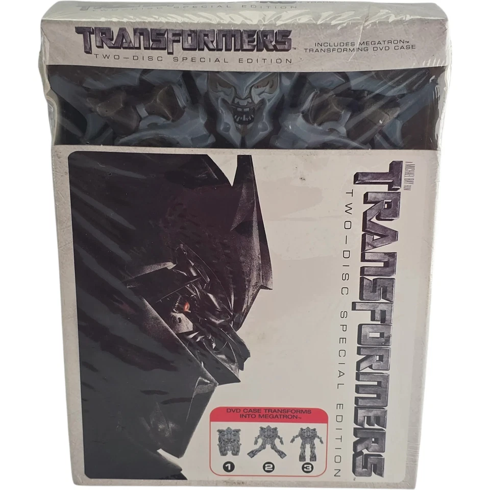 Transformers DVD Limitierte Edition Transformierendes Megatron Verpackung Zone 1 - Bild 2 von 4
