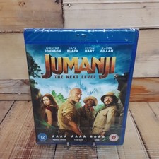 Jumanji The Next Level Blu-ray Import All Region Sealed Dwayne Johnson