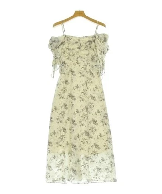 SNIDEL Dresses WhitexGray(Flower Pattern) 00(Approx. XXS) 2200731148189 - Image 1 of 4